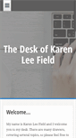 Mobile Screenshot of karenleefield.com