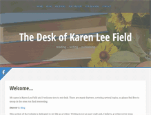 Tablet Screenshot of karenleefield.com